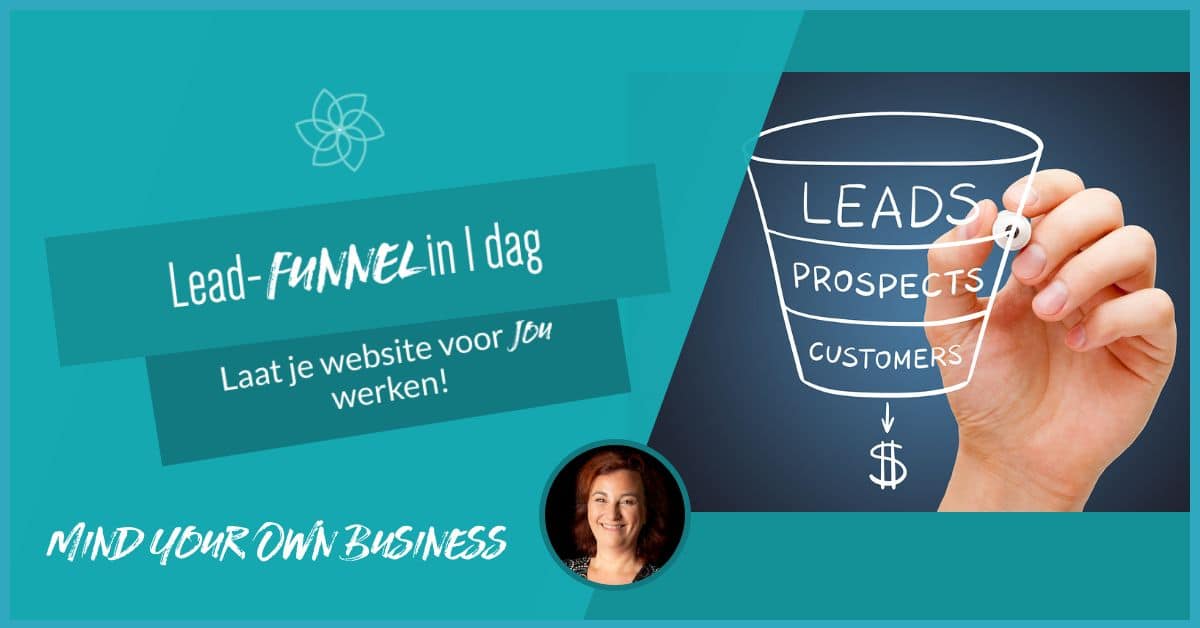 klantbeleving en customer journey - Je Lead-funnel in 1 dag 7 lead funnel in 1 dag